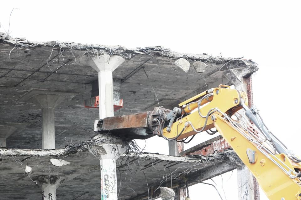 Illustrative photograph of construction Demolition